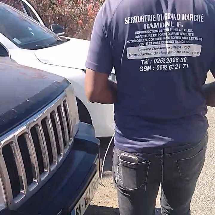 Reproduction de clés de voiture La Réunion