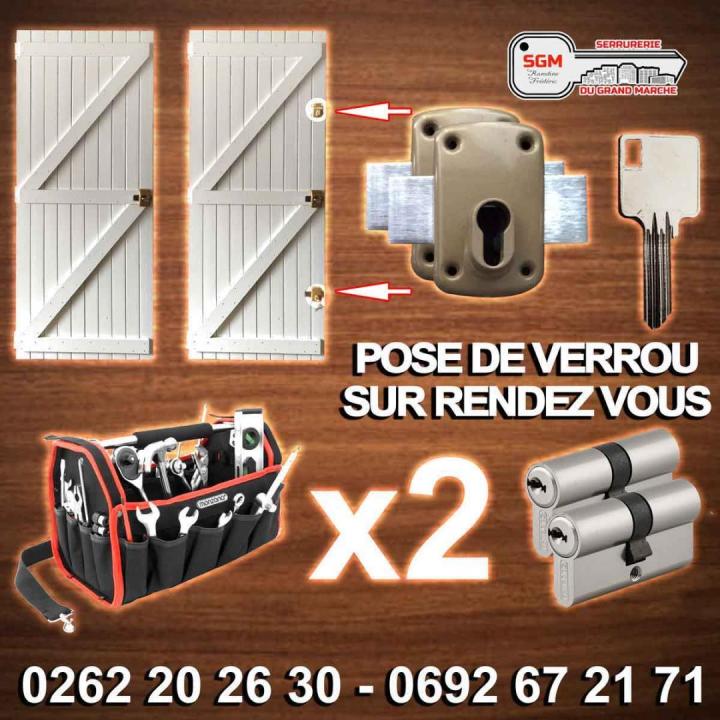 Pose de système de fermeture haut de gamme La Réunion