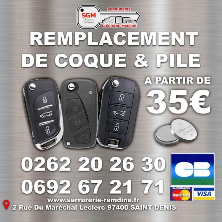 Reproduction de clé La Réunion